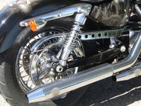 Harley Davidson Sportster, verchromte Pulley-Abdeckung, verchromter Riemenschutz