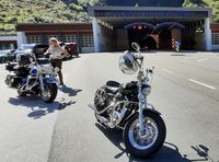 Felbertauerntunnel, Nordportal, Sportster, Road King, Hohe Tauern, Faaker See-Tour