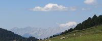 Kühtai, Berge im Dunst, Mittagshitze, Bergpanorama, Tirolurlaub 2020